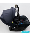 Kindersitz Klippan Kiss 2 Plus beige mit Isofix-Befestigung und Kopfstütze