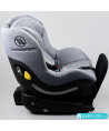 Silla de auto Avionaut Aerofix RWF (gris melange) con base Isofix IQ 2.0