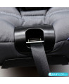 Kindersitz Axkid Modukid (Melange granite) mit base Isofix