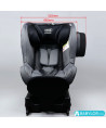 Kindersitz Axkid Modukid (Melange granite) mit base Isofix