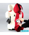 Kindersitz Klippan Wego sunset (rot und schwarz)