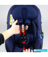 Avionaut Pixel Pro car seat (navy pro) with Isofix IQ 2.0 base