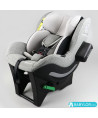 Silla de coche Klippan Kiss 2 Plus beige con base Isofix y reposacabezas