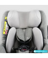 Silla de coche Klippan Kiss 2 Plus beige con base Isofix y reposacabezas