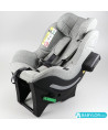 Silla de coche Klippan Kiss 2 Plus beige con base Isofix y reposacabezas