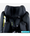 Silla de coche Klippan Kiss 2 Plus beige con base Isofix y reposacabezas