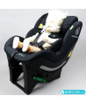 Silla de coche Klippan Kiss 2 Plus beige con base Isofix y reposacabezas