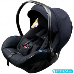 Kindersitz Klippan Kiss 2 Plus beige mit Isofix-Befestigung und Kopfstütze