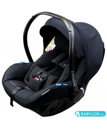 Kindersitz Klippan Kiss 2 Plus beige mit Isofix-Befestigung und Kopfstütze