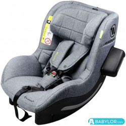 Kindersitz Klippan Kiss 2 Plus beige mit Isofix-Befestigung und Kopfstütze