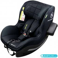 Kindersitz Klippan Kiss 2 Plus beige mit Isofix-Befestigung und Kopfstütze