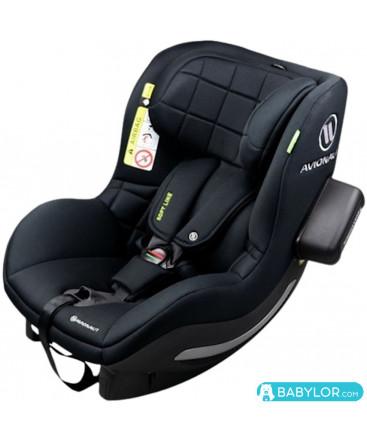 Kindersitz Klippan Kiss 2 Plus beige mit Isofix-Befestigung und Kopfstütze