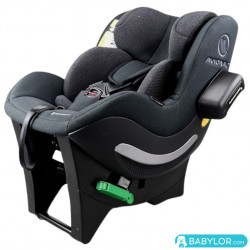 Silla de coche Klippan Kiss 2 Plus beige con base Isofix y reposacabezas