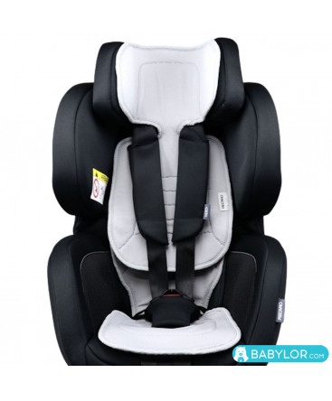 Kindersitz Klippan Kiss 2 Plus beige mit Isofix-Befestigung und Kopfstütze