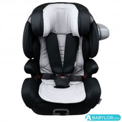 Silla de coche Klippan Kiss 2 Plus beige con base Isofix y reposacabezas