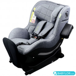 Siège auto Avionaut Aerofix RWF (grey melange) avec base Isofix IQ 2.0