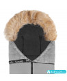 Saco Lionelo Frode para silla de paseo (Black carbon)
