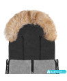 Saco Lionelo Frode para silla de paseo (Black carbon)