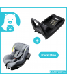 Siège auto Avionaut Aerofix RWF (grey melange) avec base Isofix IQ 2.0