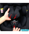 Car seat BeSafe iZi Modular X1 I-Size (fresh black cab) with base Isofix