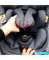 Car seat BeSafe iZi Modular X1 I-Size (metallic melange) with base Isofix