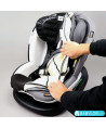 Kindersitz BeSsafe iZi Modular X1 I-Size (metallic melange) mit base Isofix