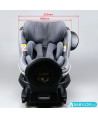 Car seat BeSafe iZi Modular X1 I-Size (metallic melange) with base Isofix